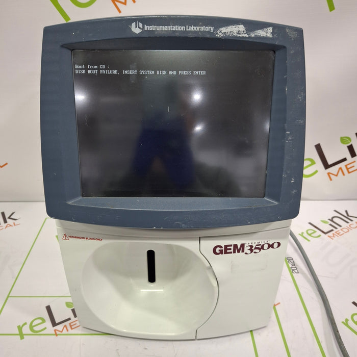 Instrumentation Laboratory Company GEM Premier 3500 Blood Gas Analyzer