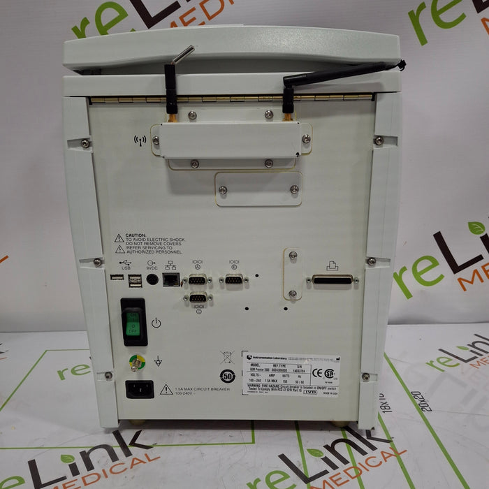 Instrumentation Laboratory Company Instrumentation Laboratory Company GEM Premier 3500 Blood Gas Analyzer Clinical Lab reLink Online