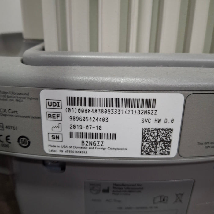 Philips CX Ultrasound Cart