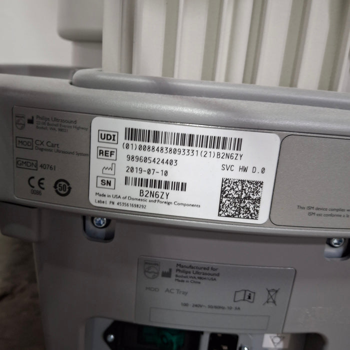 Philips CX Ultrasound Cart