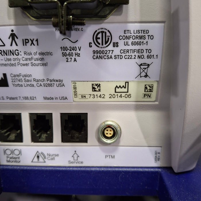 CareFusion ReVel PTV Docking Station