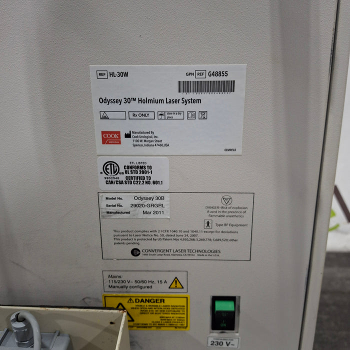 Convergent Laser Technologies Odyssey 30B Laser