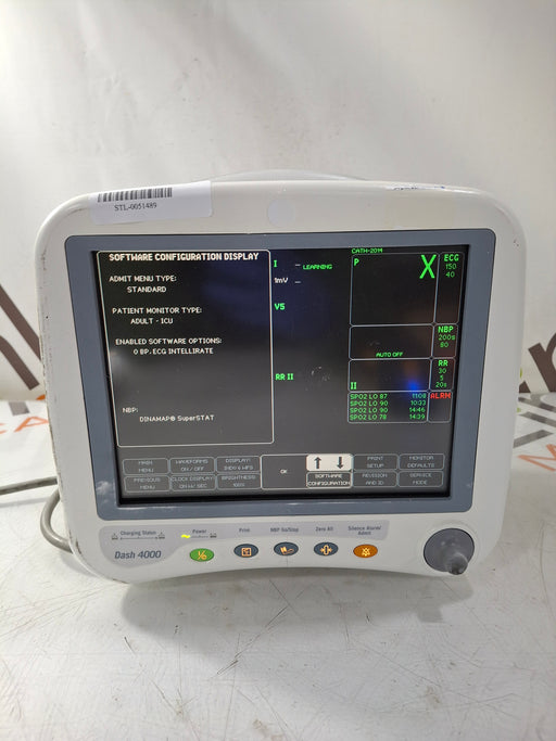 GE Healthcare GE Healthcare Dash 4000 - GE/Nellcor SpO2 Patient Monitor Patient Monitors reLink Online