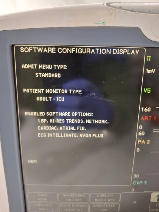 GE Healthcare Dash 5000 - Masimo SpO2 Patient Monitor