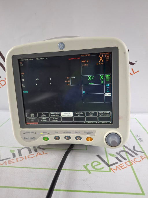 GE Healthcare GE Healthcare Dash 4000 - GE/Nellcor SpO2 Patient Monitor Patient Monitors reLink Online