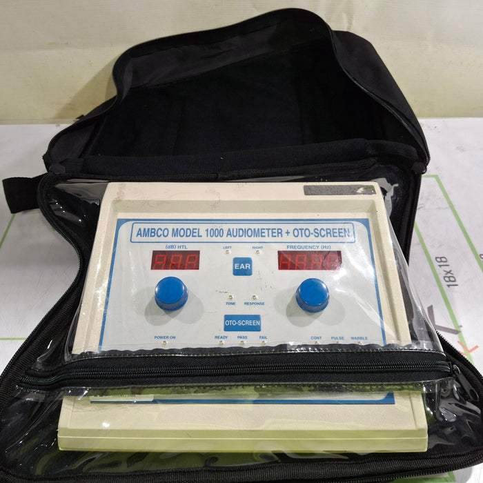 Ambco Ambco Model 1000+ Audiometer + Oto-Screen Audiology reLink Online