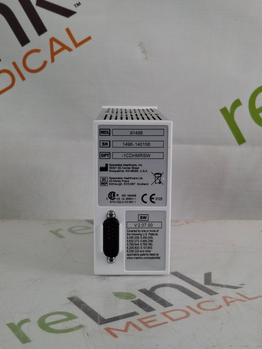Spacelabs Healthcare Spacelabs Healthcare 91496 Multiparameter Module Patient Monitors reLink Online