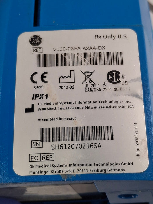 GE Healthcare GE Healthcare Dinamap V100 - NIBP, SpO2 Vital Signs Monitor Patient Monitors reLink Online