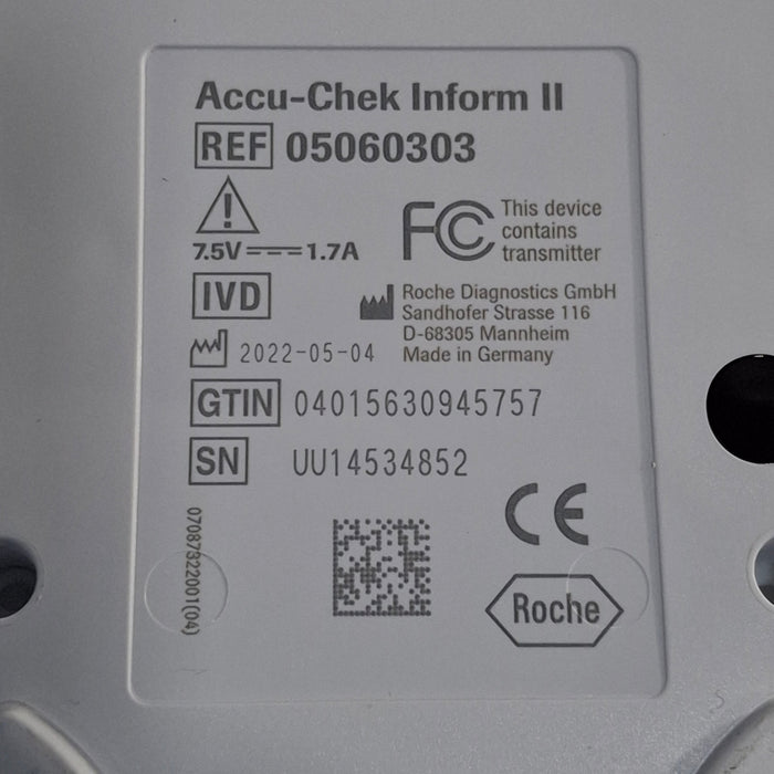Roche Diagnostics ACCU-CHEK ll Glucose Monitor