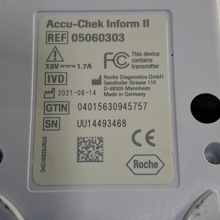 Roche Diagnostics Accu-Check Inform II Blood Glucose Meter