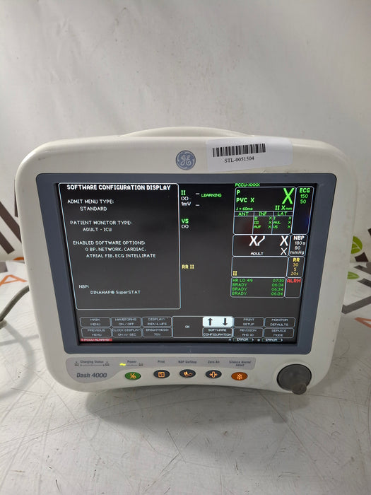 GE Healthcare GE Healthcare Dash 4000 - GE/Nellcor SpO2 Patient Monitor Patient Monitors reLink Online