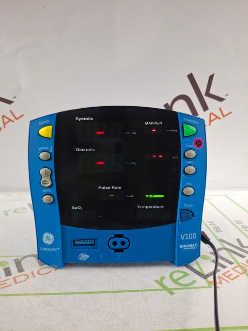 GE Healthcare GE Healthcare Dinamap V100 - NIBP, SpO2 Vital Signs Monitor Patient Monitors reLink Online