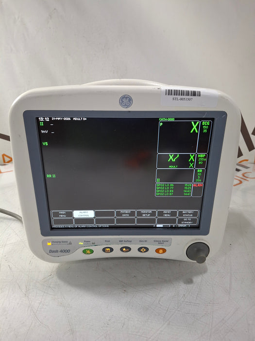 GE Healthcare GE Healthcare Dash 4000 - GE/Nellcor SpO2 Patient Monitor Patient Monitors reLink Online