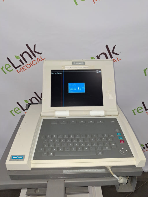 GE Healthcare GE Healthcare MAC 5000 ECG without CAM Module Cardiology reLink Online