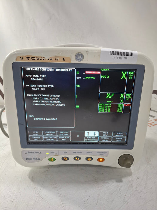 GE Healthcare GE Healthcare Dash 4000 - GE/Nellcor SpO2 Patient Monitor Patient Monitors reLink Online