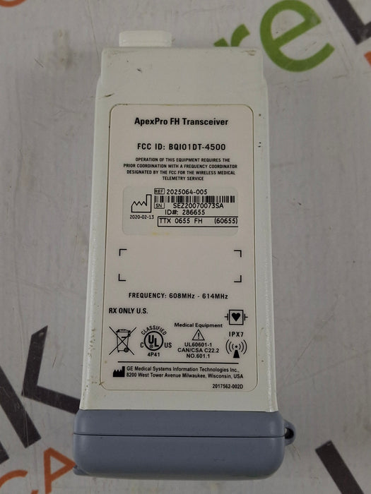 GE Healthcare ApexPro FH Telemetry Transmitter