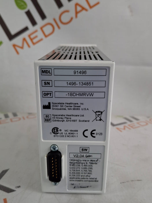 Spacelabs Healthcare 91496 Multiparameter Module