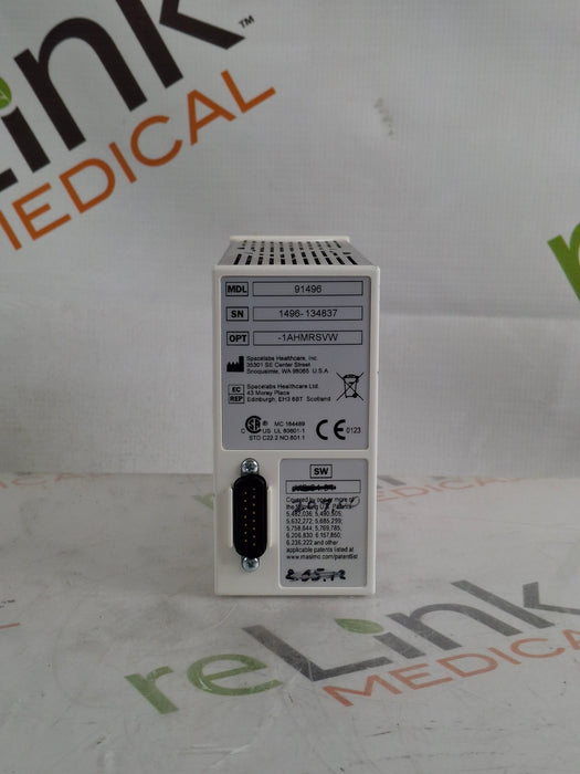 Spacelabs Healthcare Spacelabs Healthcare 91496 Multiparameter Module Patient Monitors reLink Online