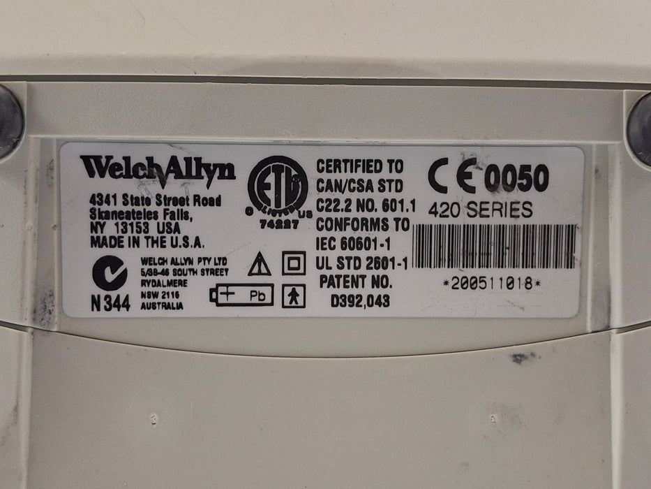 Welch Allyn Spot 420 - NIBP, Temp Vital Signs Monitor