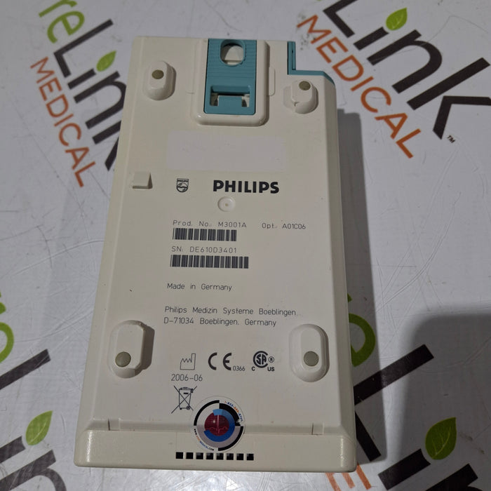 Philips Philips M3001A-A01C06 Fast SpO2, NIBP, ECG, Temp, IBP MMS Module Patient Monitors reLink Online