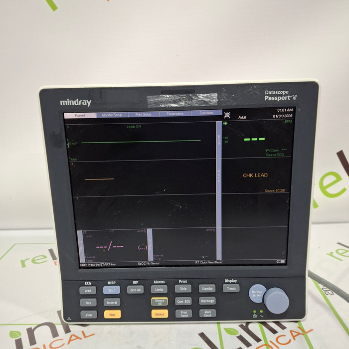Mindray Passport V Patient Monitor