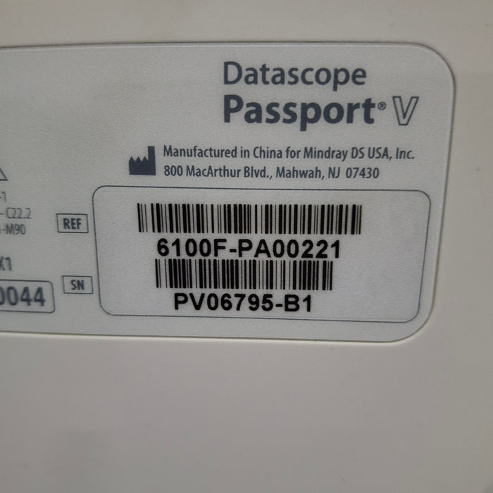 Mindray Passport V Patient Monitor
