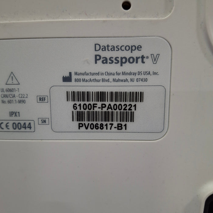 Mindray Passport V Patient Monitor