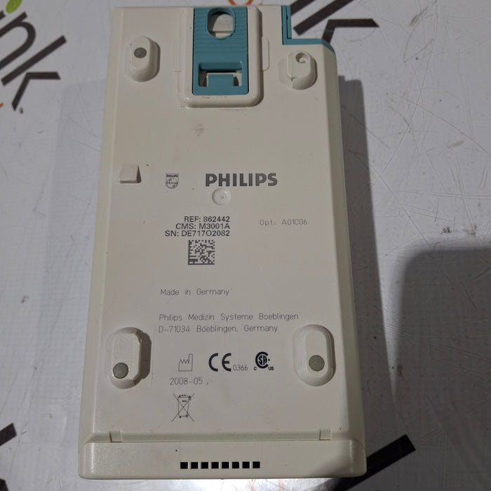 Philips M3001A-A01C06 Fast SpO2, NIBP, ECG, Temp, IBP MMS Module