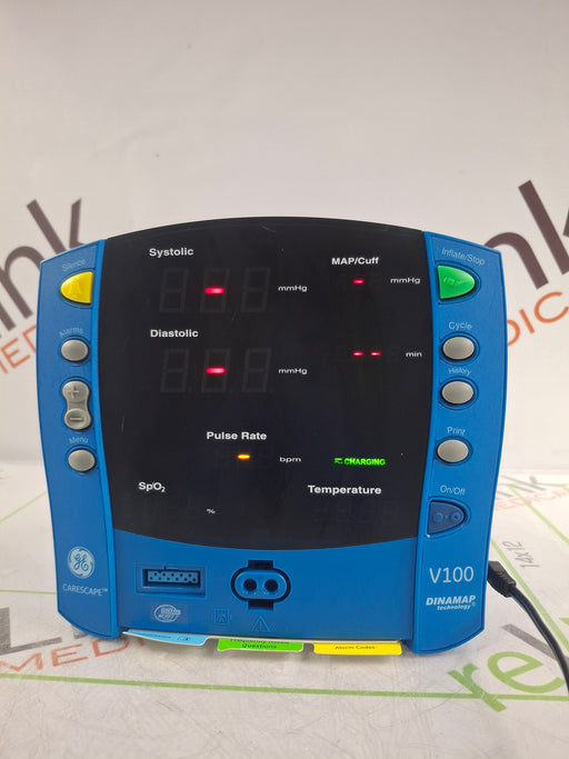 GE Healthcare GE Healthcare Dinamap V100 - NIBP, SpO2 Vital Signs Monitor Patient Monitors reLink Online