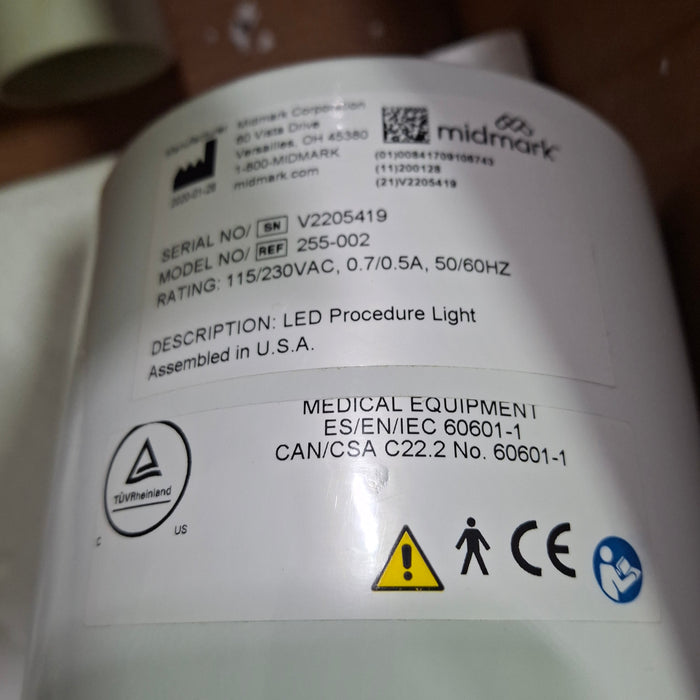 Midmark 255 LED Procedure Light