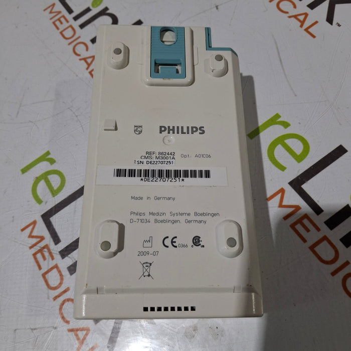 Philips M3001A-A01C06 Fast SpO2, NIBP, ECG, Temp, IBP MMS Module