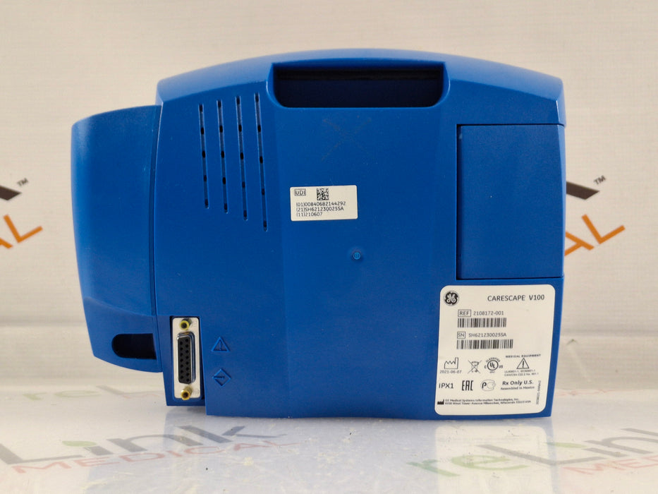 GE Healthcare Dinamap V100 - NIBP, SpO2, Temp Vital Signs Monitor