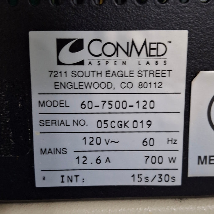 ConMed System 7500 Electrosurgical Unit