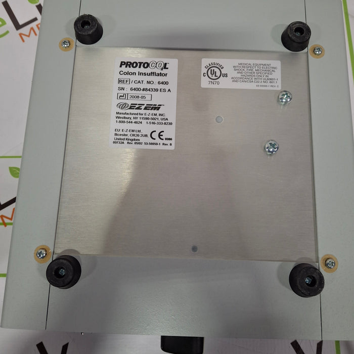 EZ EM Products Protocol 6400 Colon Insufflator