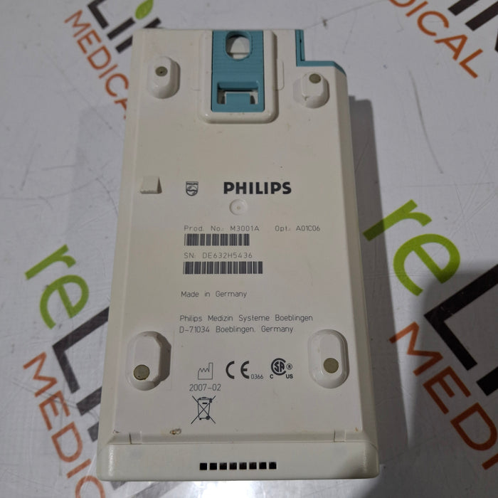 Philips M3001A-A01C06 Fast SpO2, NIBP, ECG, Temp, IBP MMS Module