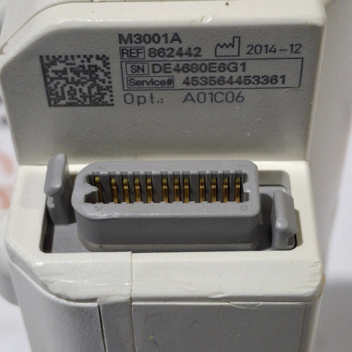 Philips M3001A-A01C06 Fast SpO2, NIBP, ECG, Temp, IBP MMS Module