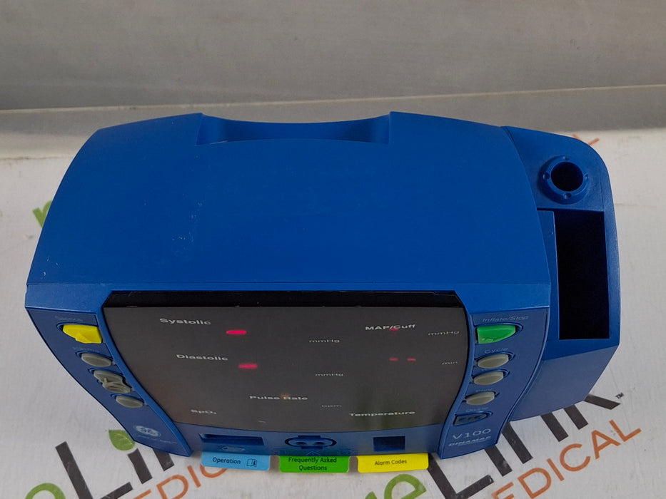 GE Healthcare Dinamap V100 - NIBP, SpO2, Temp Vital Signs Monitor