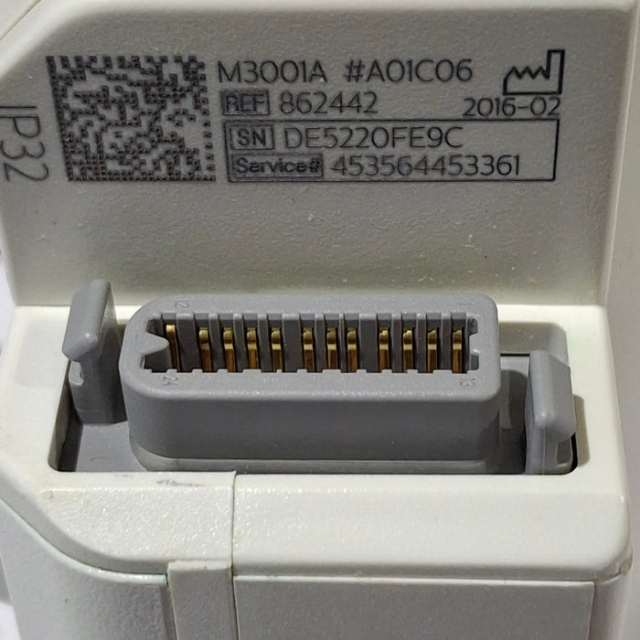 Philips M3001A-A01C06 Fast SpO2, NIBP, ECG, Temp, IBP MMS Module