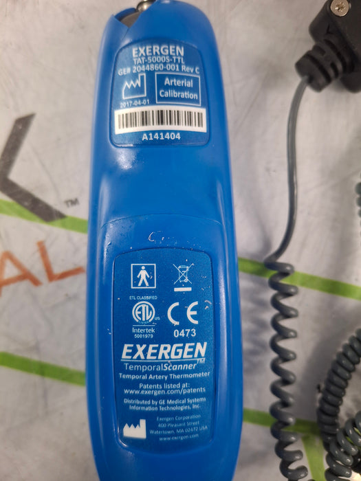 Exergen Corporation Exergen Corporation TAT-5000S-TTL Temporal Scanner Diagnostic Exam Equipment reLink Online