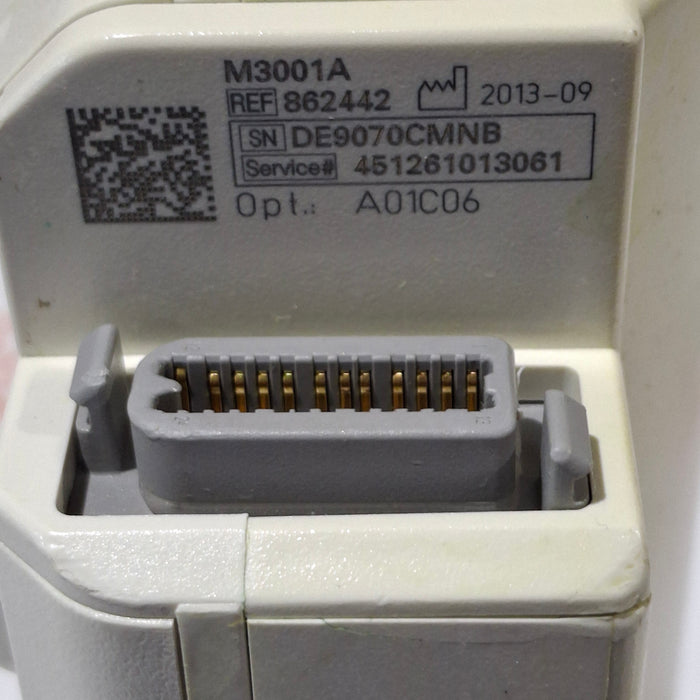Philips M3001A-A01C06 Fast SpO2, NIBP, ECG, Temp, IBP MMS Module