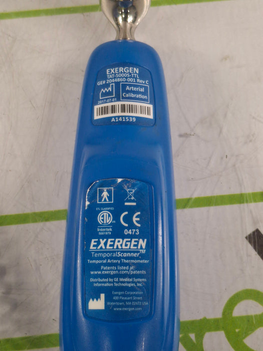 Exergen Corporation Exergen Corporation TAT-5000S-TTL Temporal Scanner Diagnostic Exam Equipment reLink Online