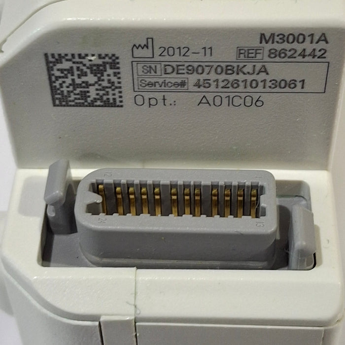 Philips M3001A-A01C06 Fast SpO2, NIBP, ECG, Temp, IBP MMS Module
