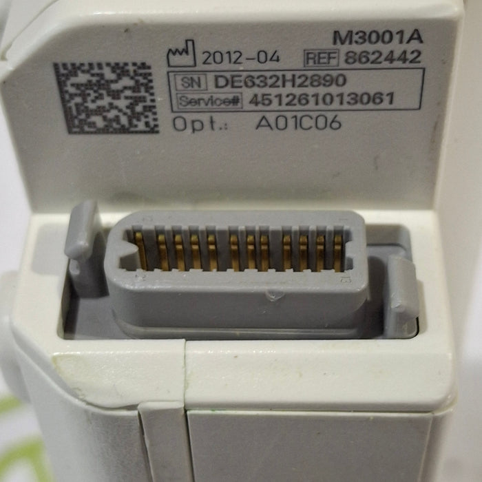 Philips M3001A-A01C06 Fast SpO2, NIBP, ECG, Temp, IBP MMS Module