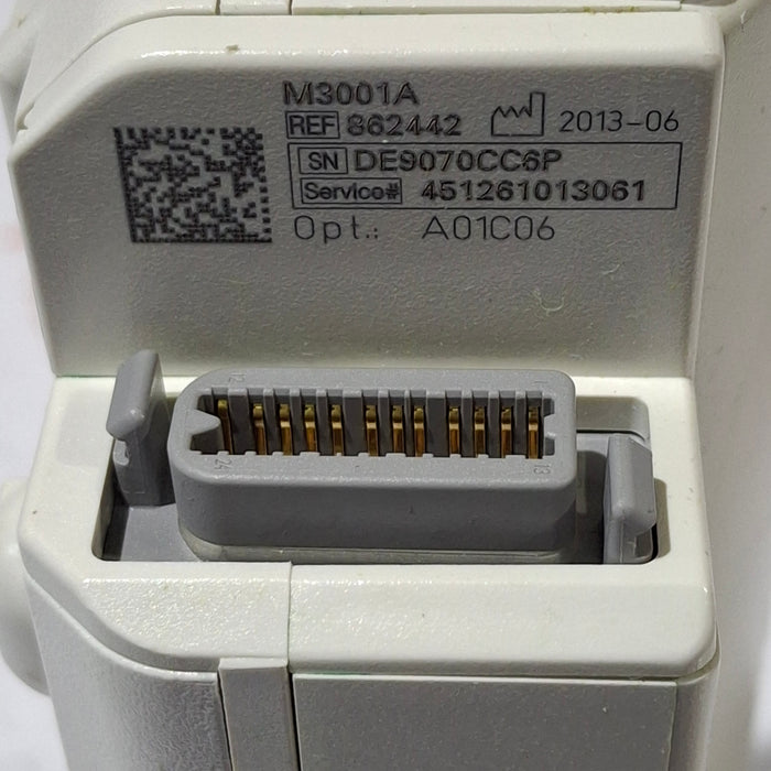 Philips M3001A-A01C06 Fast SpO2, NIBP, ECG, Temp, IBP MMS Module