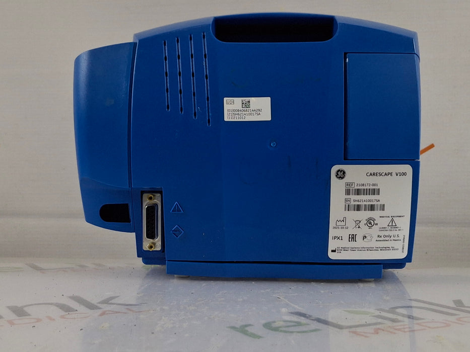 GE Healthcare Dinamap V100 - NIBP, SpO2, Temp Vital Signs Monitor