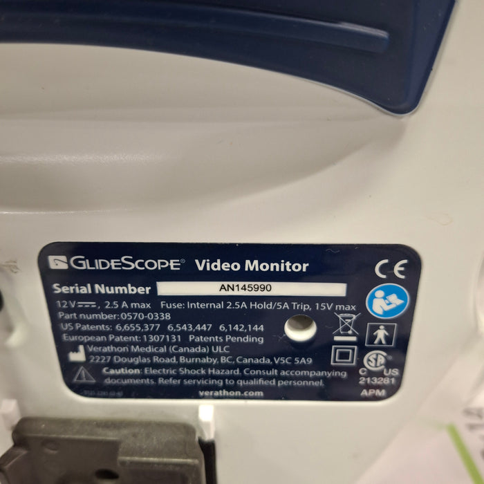 Verathon Medical, Inc Glidescope Video Laryngoscope
