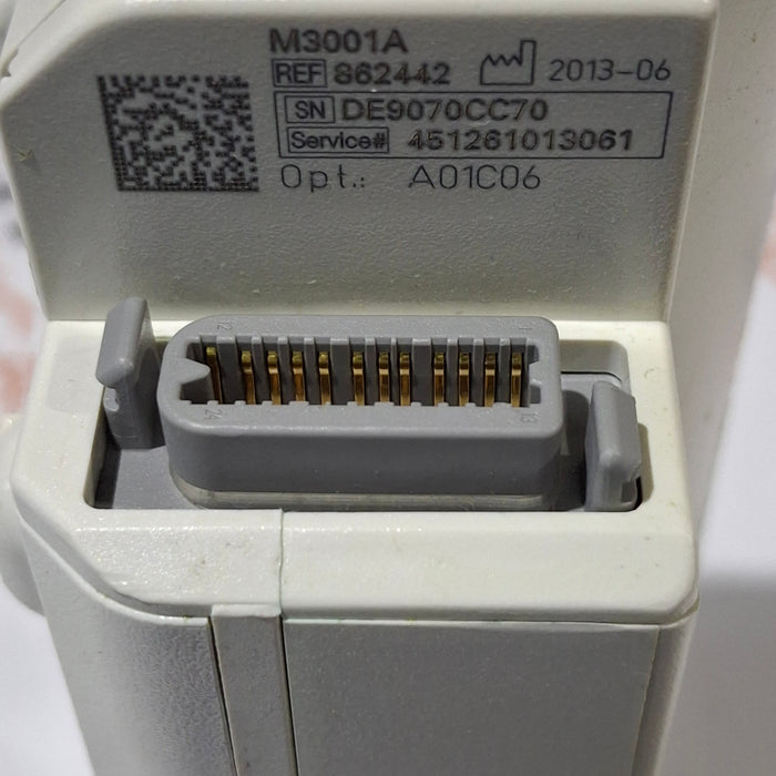 Philips M3001A-A01C06 Fast SpO2, NIBP, ECG, Temp, IBP MMS Module