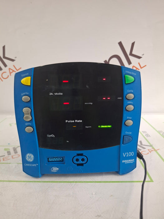 GE Healthcare GE Healthcare Dinamap V100 - NIBP, SpO2 Vital Signs Monitor Patient Monitors reLink Online