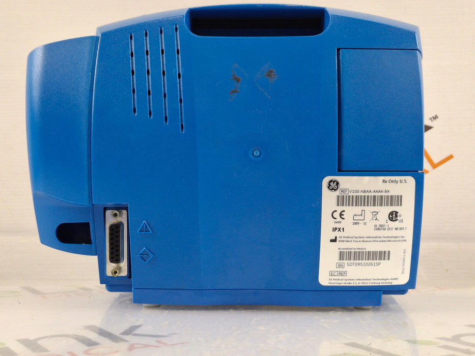 GE Healthcare Dinamap V100 - NIBP, SpO2, Temp Vital Signs Monitor