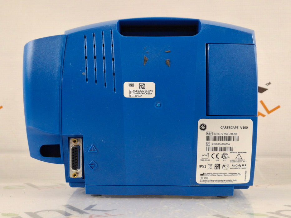 GE Healthcare Dinamap V100 - NIBP, SpO2, Temp Vital Signs Monitor